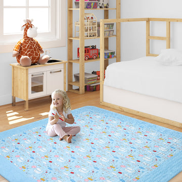 Play Cotton Crawl Mat Washable Anti-skid Portable And Large Size