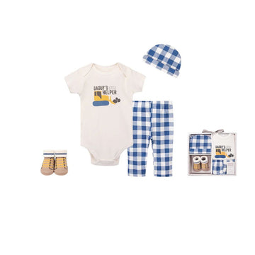 Daddy's Little Helper 4-Piece Baby Gift Set