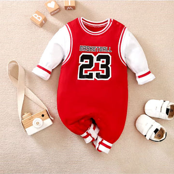 Basketball Winter Romper for Kids