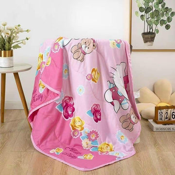 Soft Quilted Cozy Reversible Blanket