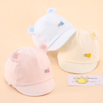 Cool Dude Logo 3D Ear Extra Soft Baby Cap 6 Month To 24 Month