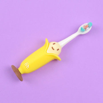 Small Banana Shaped Soft Toothbrush 2 Years+