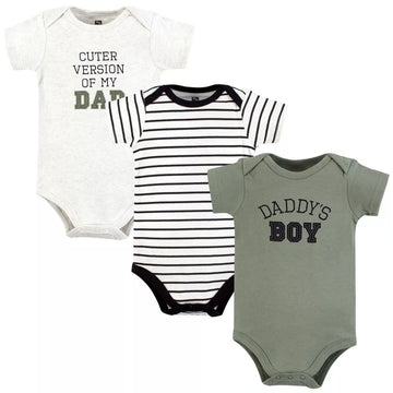Baby Boys 3-Pack Cotton Bodysuits