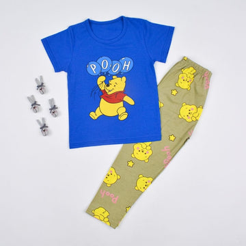 Short Sleeve Pooh Pyjama Suits