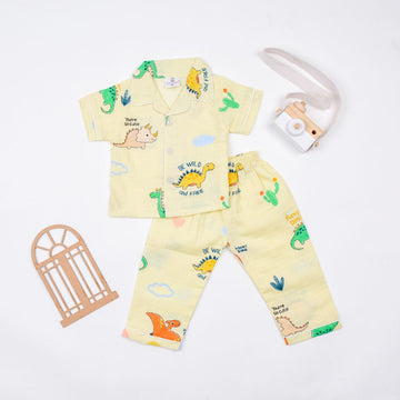 Muslin Cotton Printed Night Suit