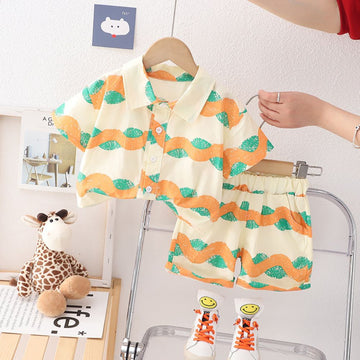 Stylish Half Shirt and Short Set