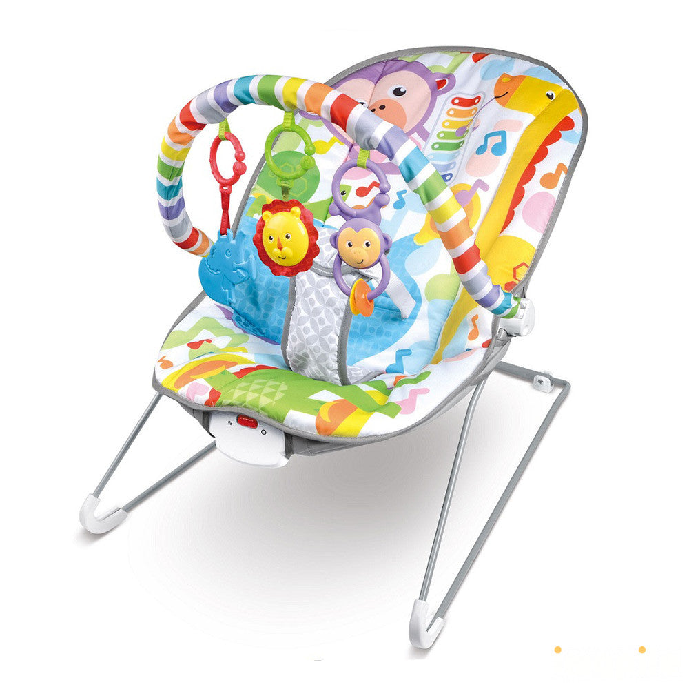Baby's Bouncer Rocker With Hanging Toys