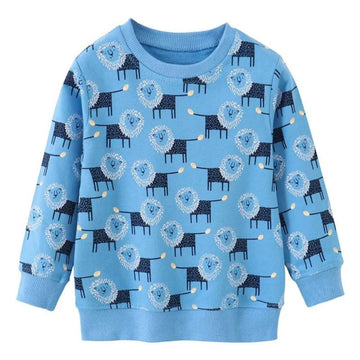 Lion Printed Sweatshirt