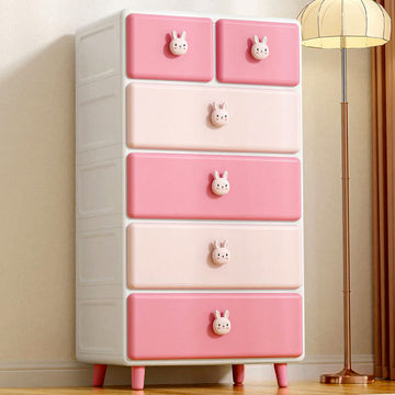 5 Layer Thickened Fibre Plastic Cupboard, Storage Drawers