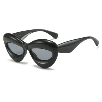 Oval Shaped Cat-Eye Fashionable Sunglasses