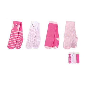 4 Pairs Knee High Socks Set