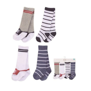 4 Pairs Knee High Socks Set