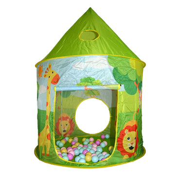 Portable Play Gym Cartoon Print Tent