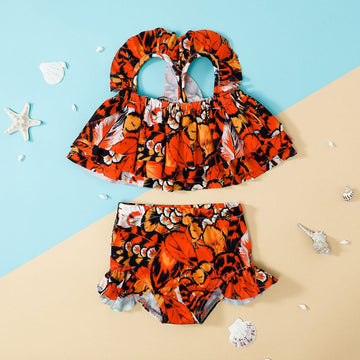 Girls Two Piece Swimsuit