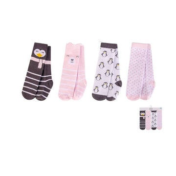 4 Pairs Knee High Socks Set