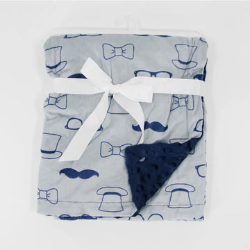 Fleece Dotted Soft Baby Blanket