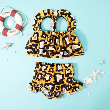 Girls Two Piece Swimsuit