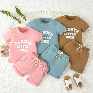 Super Soft Summer T-Shirt and Shorts Set For Kids