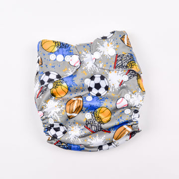 Reusable Cloth Diaper with Insert