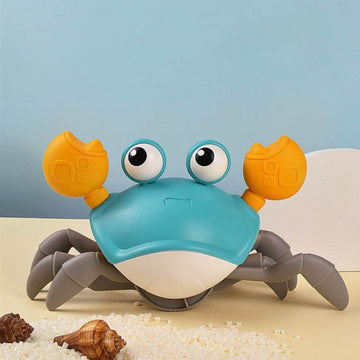 Induction Electric Crab Toy for Kids - Interactive Motion Sensor Sea Creature