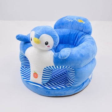 Round Soft Cute Penguin Pattern Sofa Seat For Newborn Baby
