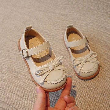 Bowknot Style Baby Girl's Flats