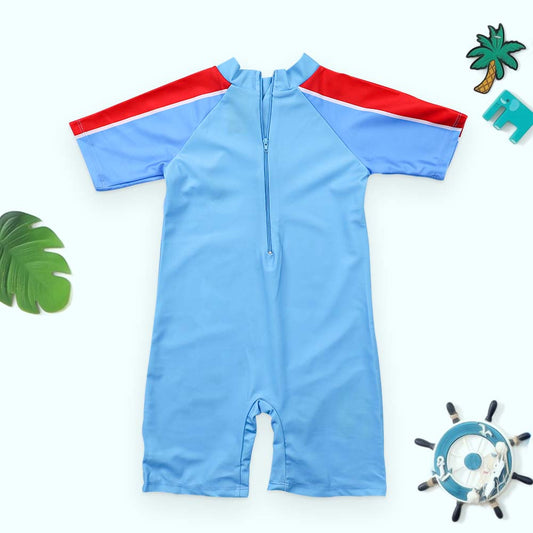 Dinosaur Printed One Piece Swimsuit