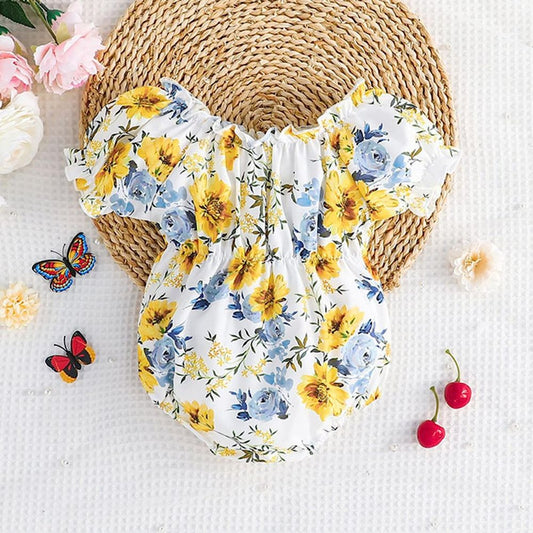 Floral Printed Romper