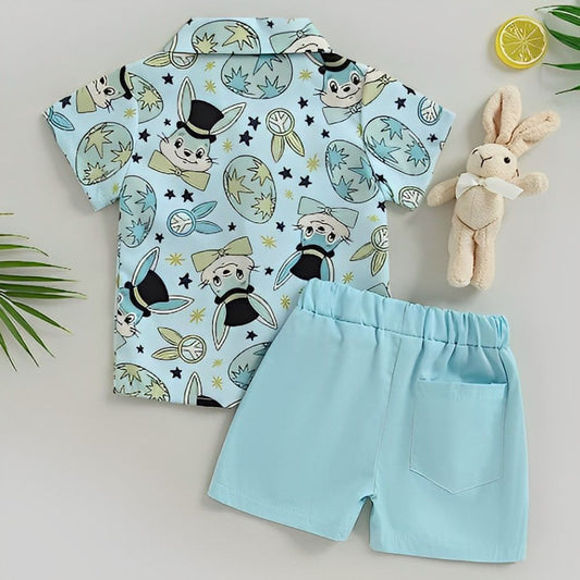 Stylish Half Shirt and Short Set