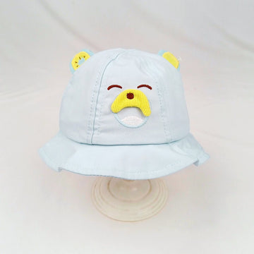 Cartoon Bear Face Kids' Bucket Hat