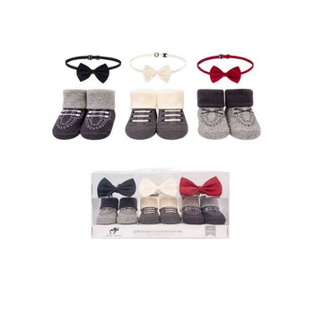 6 Piece Baby Bow Tie and Socks Gift Set