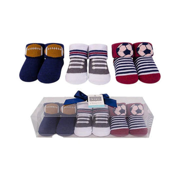Baby 3-Pair Socks Boxed Giftset
