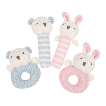 Woolen Hand Shake Stick-Hand Rattle