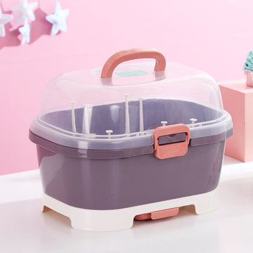 Bottle Drying Rack and Storage Box
