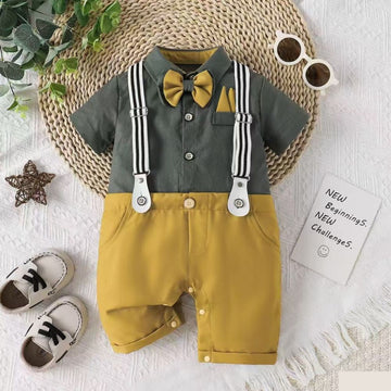 Half Sleeve Romper for Boys