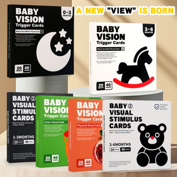 Baby Vision Trigger Cards | Visual Stimulation Cards for Infants