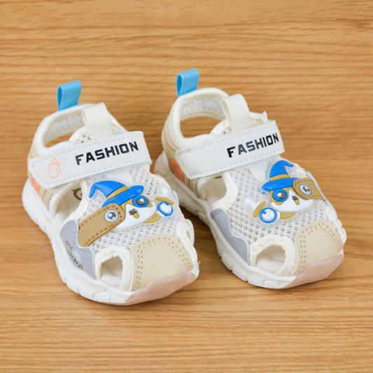 Dual Color Velcro Sport Sandals for Kids