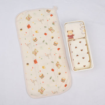 Printed Baby Muslin Wash Cloths