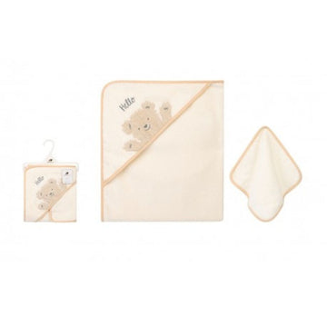 Teddy Bear Hooded Towel for Baby