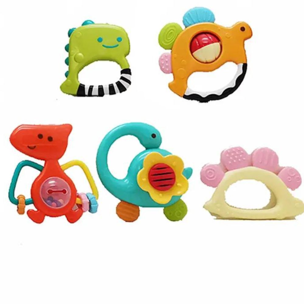 Dinosaur Pcs Rattles Set - Main Image