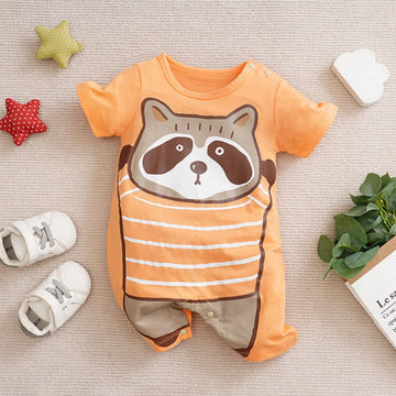 Kids Panda Print Romper