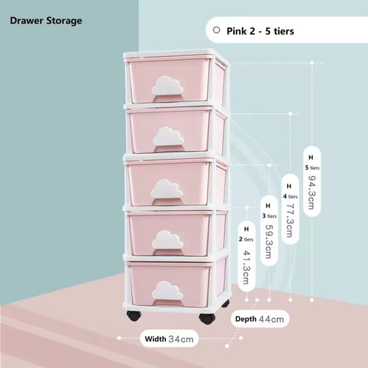 Children's Storage Drawers & Cabinets