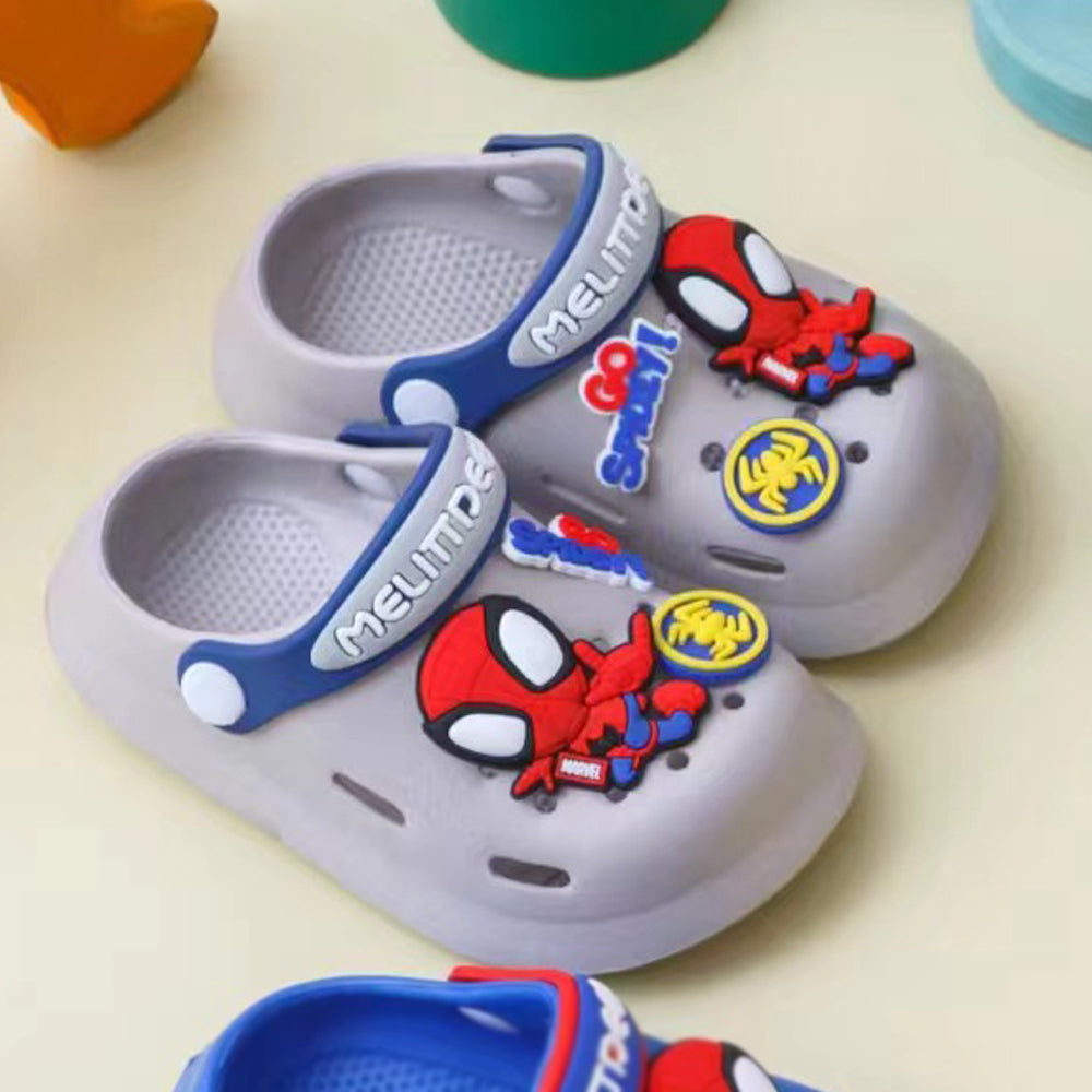 Kids spiderman crocs on sale