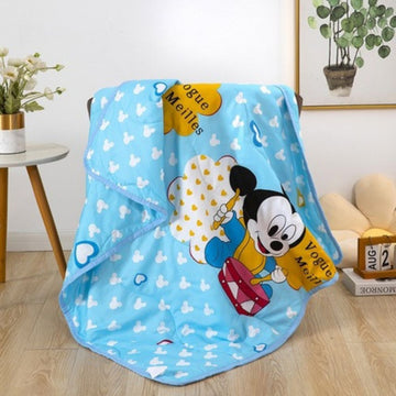 Soft Quilted Cozy Reversible Blanket