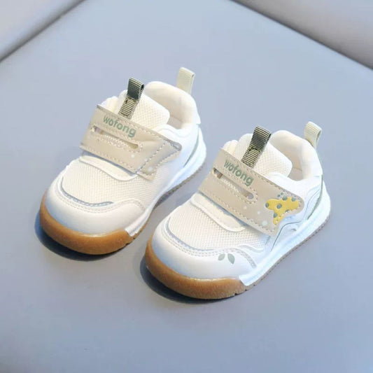 Kid's Dual-Color Velcro Sneakers