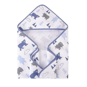 Baby Quilted Hooded Blanket