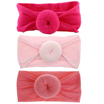 Chiffon Round Baby Girl Headbands