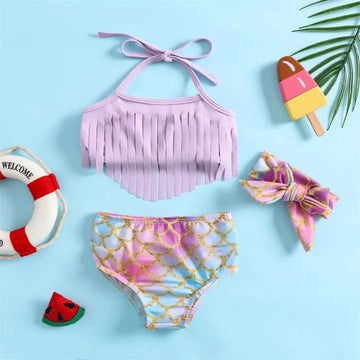 Girls Two Piece Swimsuit