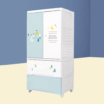 5 Layer Thickened Fibre Plastic Cupboard, Storage Drawers