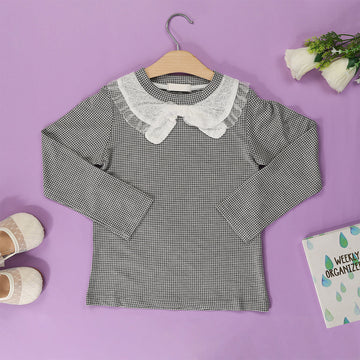 Lace Peter Pan Collar Top